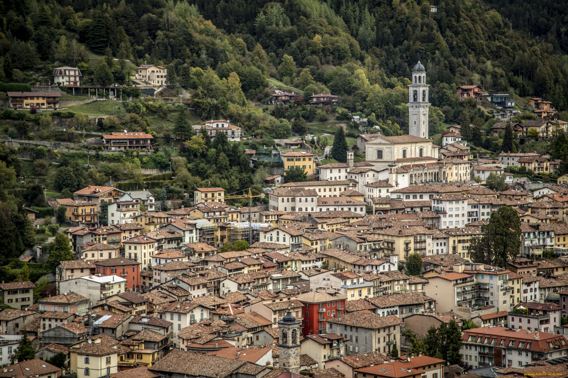 clusone, bergamo, italy, , - 